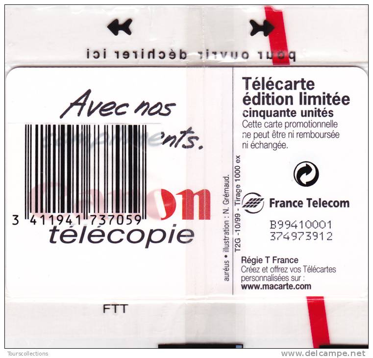 TELECARTE NSB 50 U - CANON 2000/1 - 1000 Ex @  10/1999 - 50 Einheiten