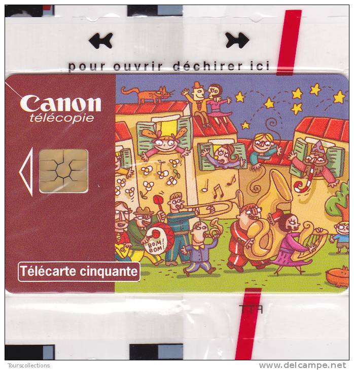 TELECARTE NSB 50 U - CANON 2000/3 - 1000 Ex @  11/1999 Harpe Tambour Trompette Musique - 50 Einheiten