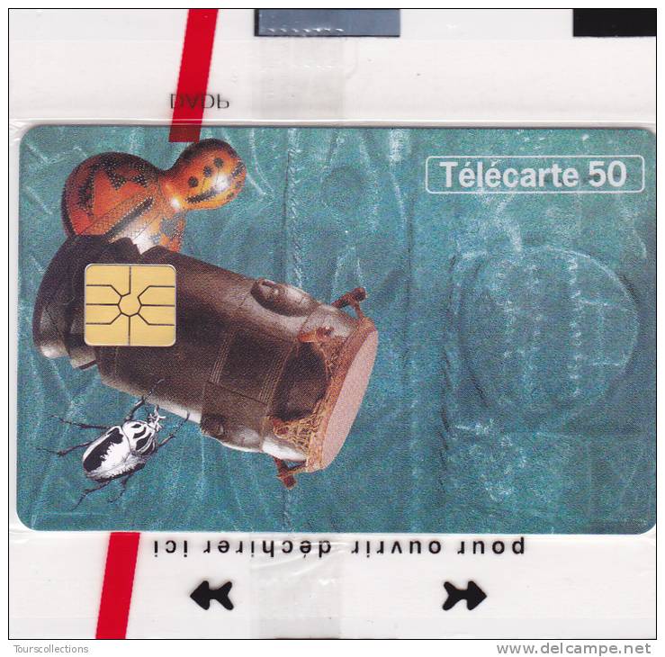 TELECARTE NSB 50 U - ARSENAL MUSIQUE AFRIQUE NOIRE - 900 Ex @  09/1997 Tam Tam Scarabée - 50 Einheiten