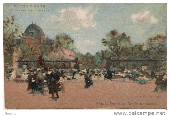 LUIGI LOIR PARIS ENTREE DU JARDIN DES PLANTES - Loir