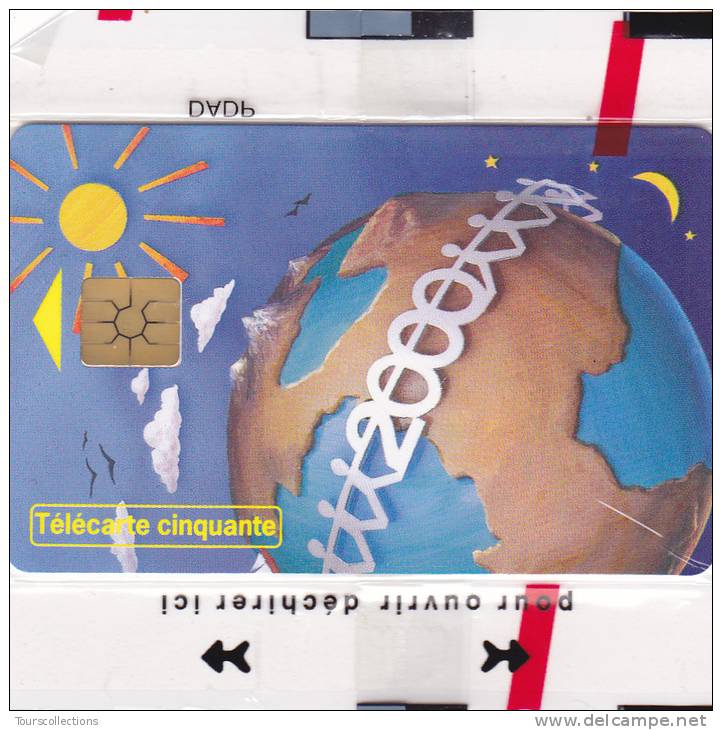 TELECARTE NSB 50 U - La Collection Du Futur CEF 32 - 1500 Ex @  07/1999 Mapemonde Globe An 2000 - 50 Einheiten