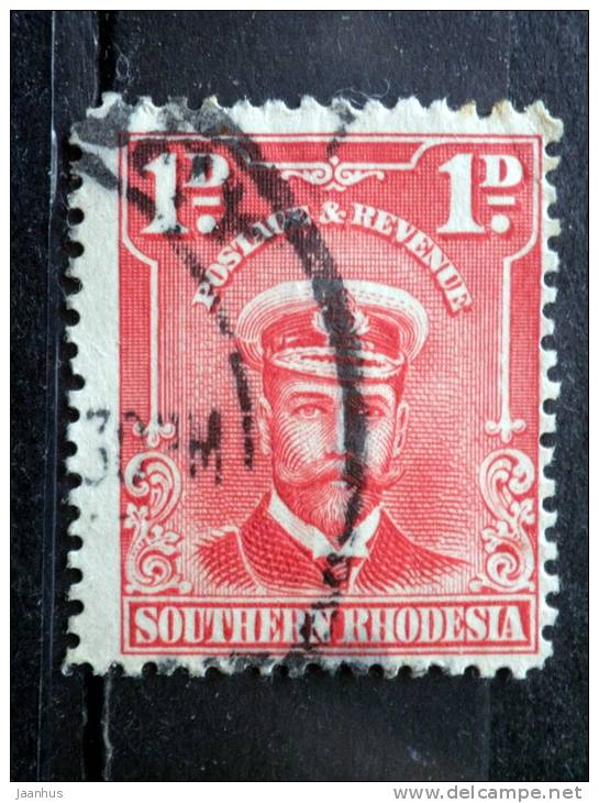 Southern Rhodesia - 1924 - Mi.nr.2 - Used - King George V With Naval Cap - Definitives - Rhodesia Del Sud (...-1964)