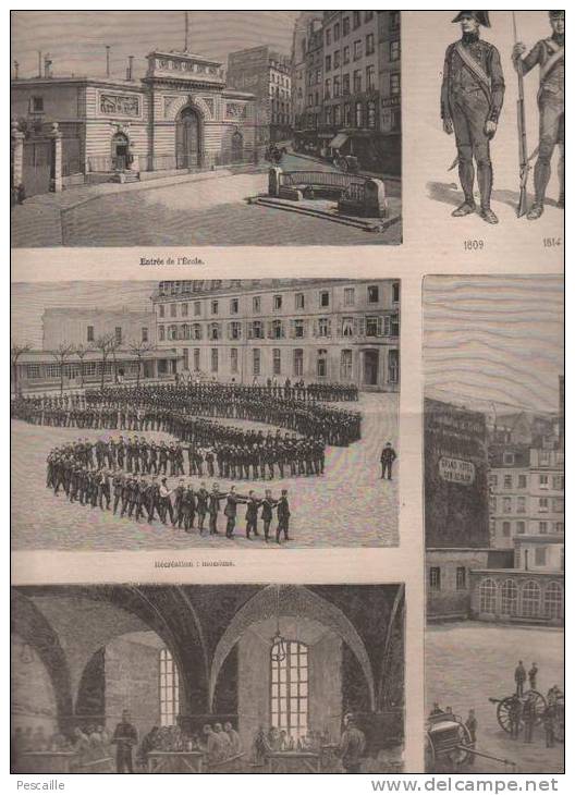 LE JOURNAL ILLUSTRE 20 04 1890 - PRESIDENT CARNOT GARE DE LYON - ECOLE POLYTECHNIQUE - EXPLORATEUR TREICH LAPLENE - 1850 - 1899