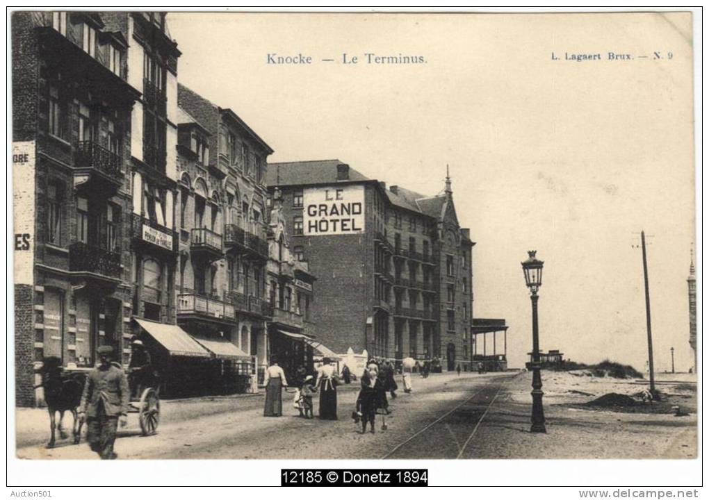 12185g TERMINUS - HOTEL "Le Grand" - Knocke - Knokke