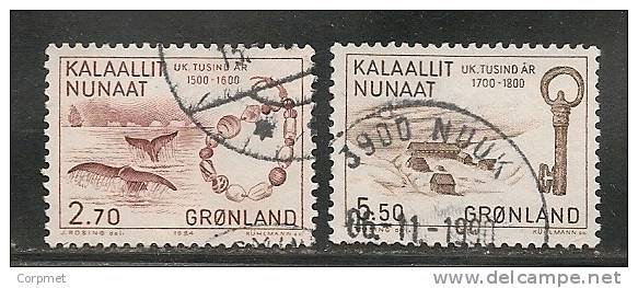 GREENLAND - GRONLAND  - Yvert # 136-138 - USED - Other & Unclassified