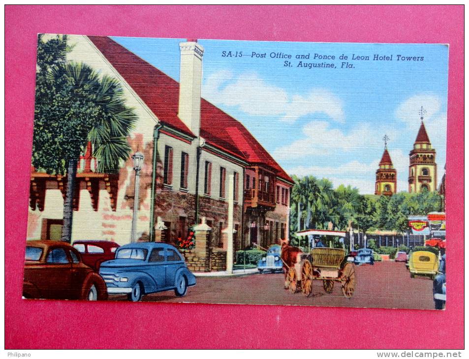 - Florida > St Augustine   Post Office  Street View Autos  Linen ===ref 723 - St Augustine