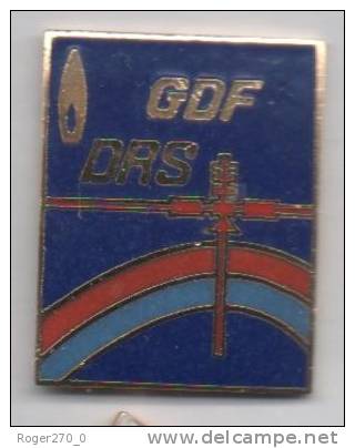 Superbe Pin´s En EGF ,  GDF DRS - EDF GDF