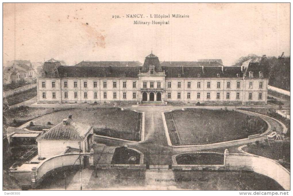 54 NANCY L'HOPITAL MILITAIRE - Nancy