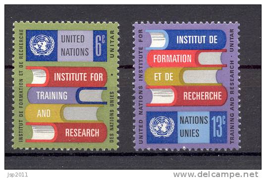 UN New York 1969 Michel 208-209, MNH** - Unused Stamps