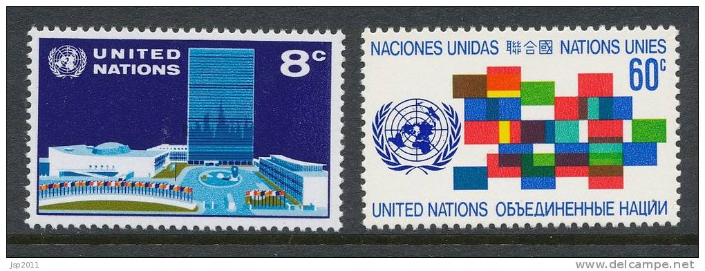 UN New York 1971 Michel 238-239, MNH** - Neufs