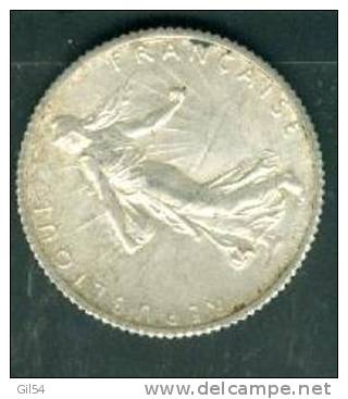 1 Francs  Semeuse Argent 1915  - Ah7008 - Autres & Non Classés