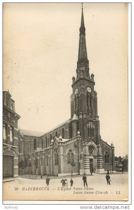 HAZEBROUCK - L'EGLISE NOTRE DAME - LL - Hazebrouck