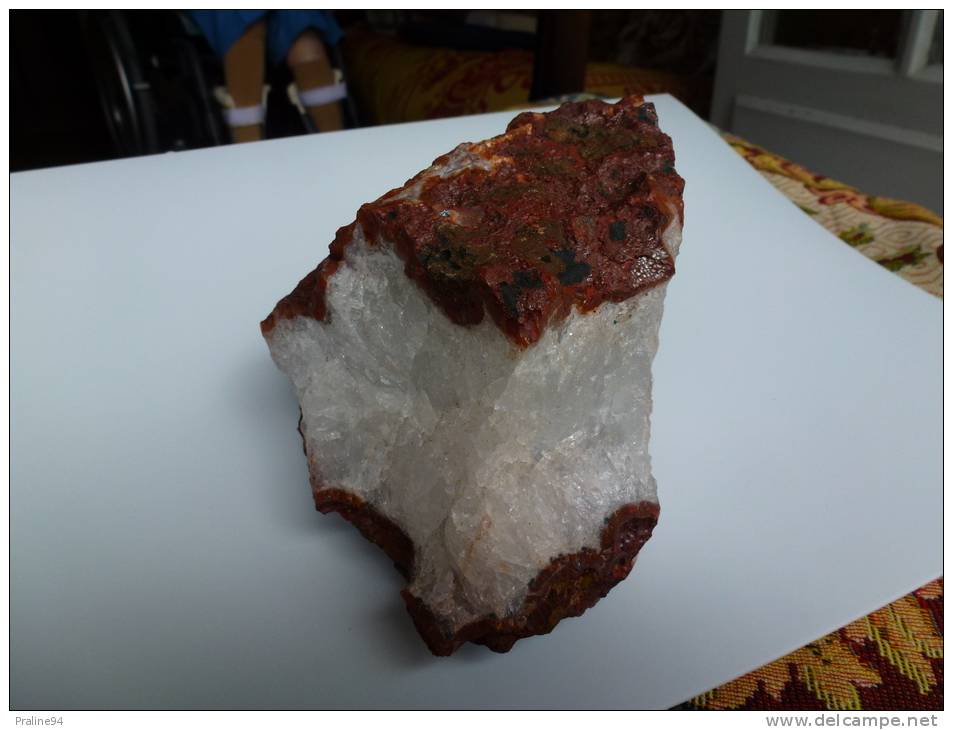 GROS MORCEAU DE QUARTZ DE L'ATLAS MAROCAIN ++1200Gr ++ - Minerali