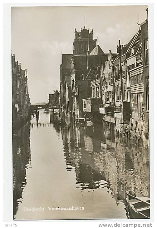 DORDRECHT Voorstraatshaven  Echte Foto C. 1935 - Dordrecht