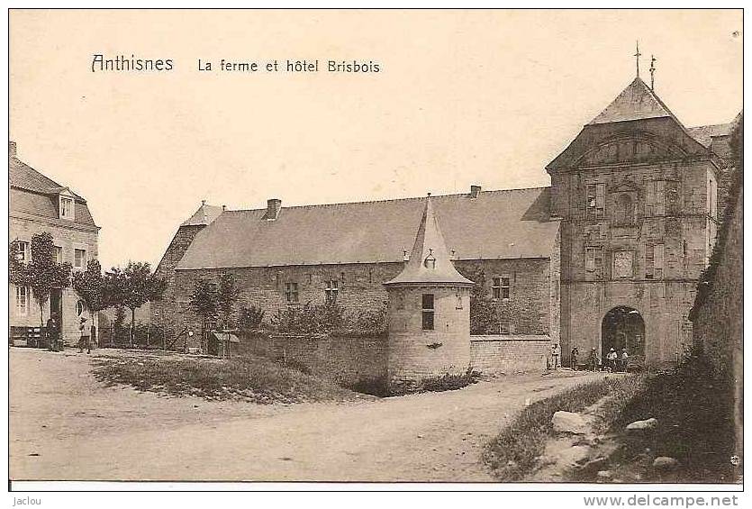 ANTHISNES LA FERME ET HOTEL BRISBOIS,PERSONNAGES EN PETIT PLAN REF 29693 - Anthisnes