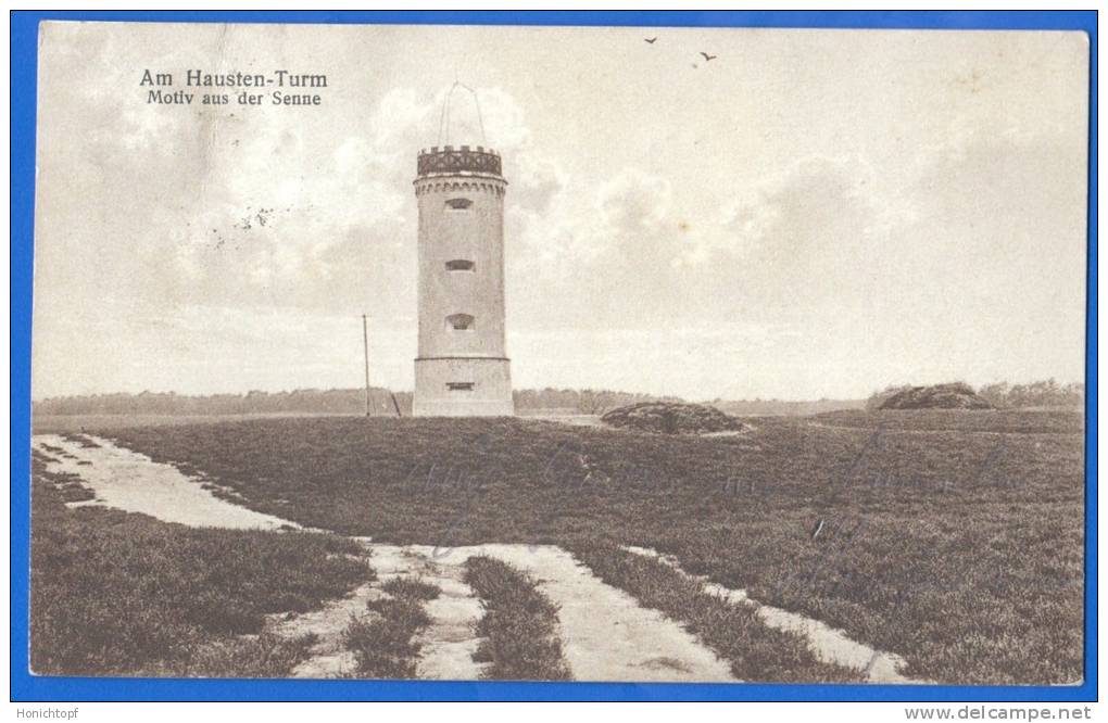 Deutschland; Sennelager Paderborn; Motiv Aus Der Senne Hausten Turm; 1927 - Paderborn