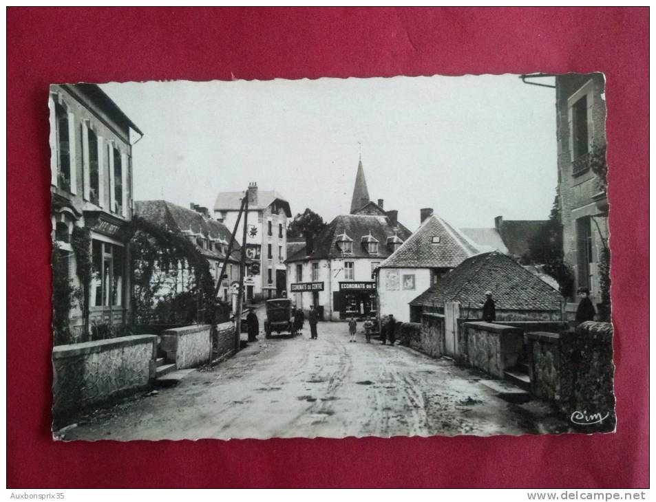 CPSM- CARTE POSTALE - MESSEIX - AVENUE DE LA GARE - 63 - Autres & Non Classés