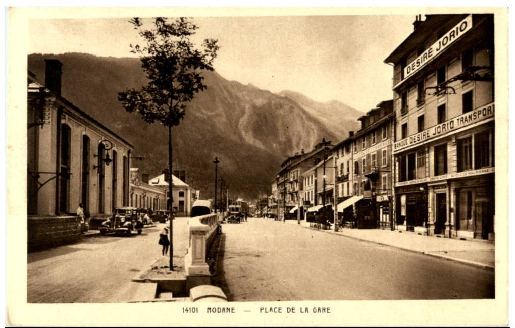 Modane - Place De La Gare - Modane