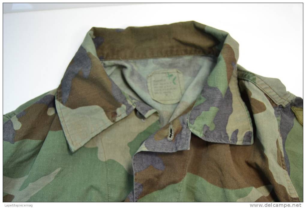 Veste XL Américaine BDU Camouflage Woodland - Uniformes