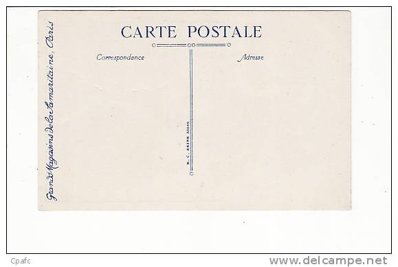 Carte 1930 Signée Béatrice Mallet :   Animaux , Chien Au Bain - Mallet, B.