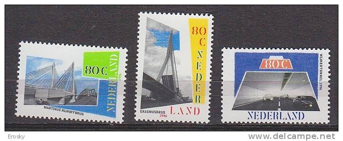 R0027 - NEDERLAND PAYS BAS Yv N°1549/51 ** Ponts - Unused Stamps