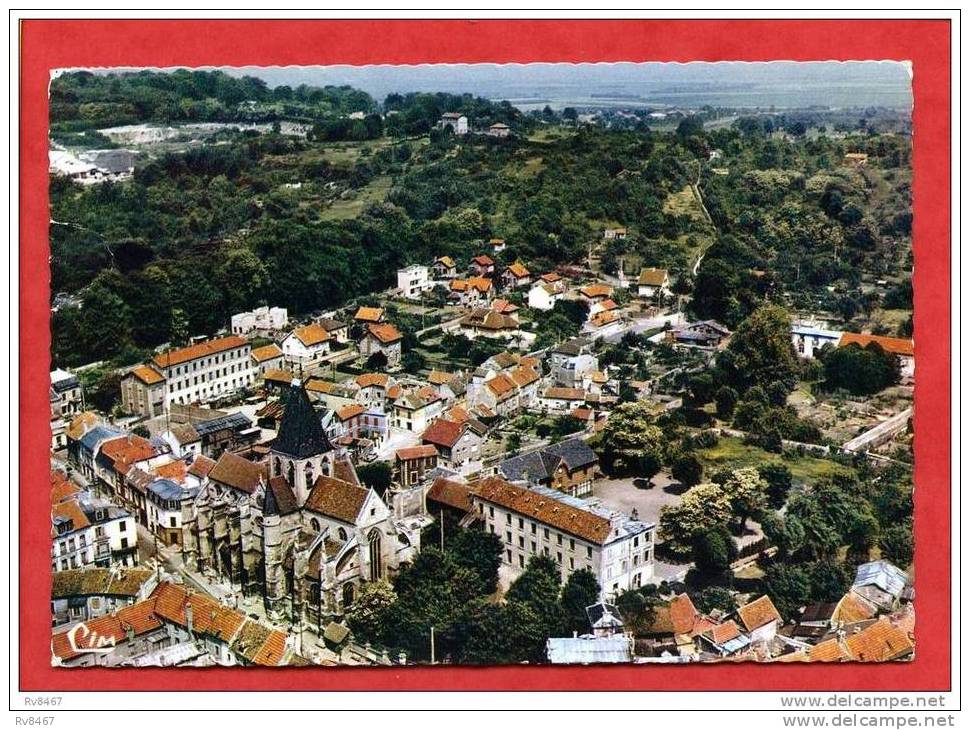 * VILLIERS Le BEL-Vue Générale Aérienne.L´Eglise-1965 - Villiers Le Bel