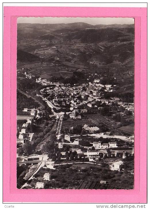 SAINT-PERAY(07) / CPSM (Grand Format) / Vue Générale Aérienne - Saint Péray