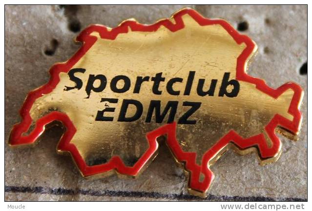 SPORTCLUB EDMZ - CARTE DE LA SUISSE - SCHWEIZ   -  2 - Andere & Zonder Classificatie