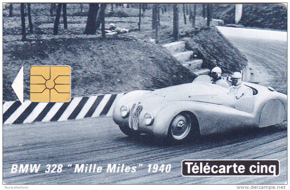 TELECARTE BMW 328 (1940)  @ 12/93 Gem 2° Logo Moréno - % 5000 Ex - Auto Voiture - 5 Unités