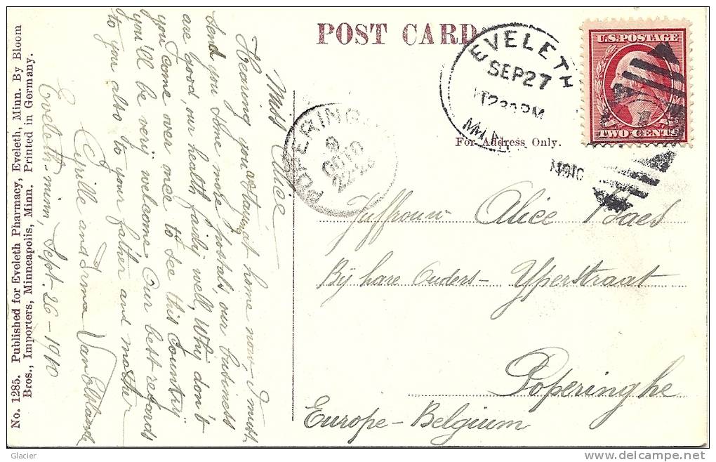 EVELETH - Minnesota - Saint Louis County - US - Fayal Hospital 1910 - Other & Unclassified