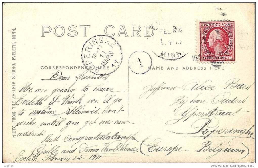 EVELETH - Minnesota - Saint Louis County - US - Holy Family Church 1911 - Other & Unclassified