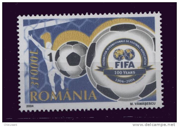 Roumanie ** N° 4896 -  Cent De La FIFA (foot) - Ongebruikt