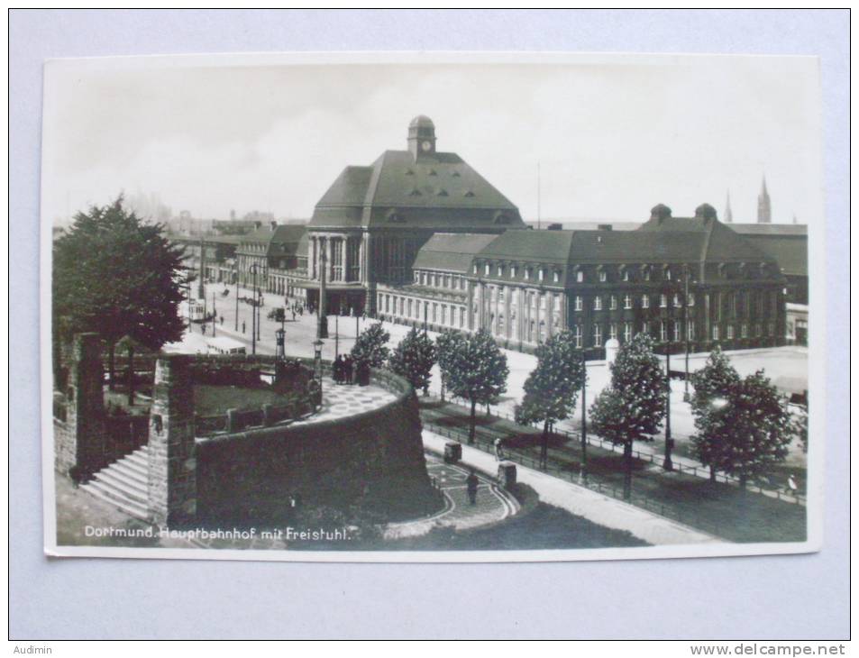 Dortmund Hauptbahnhof Mit Freistuhl Und Fehmlinde, Nr. 1710 - Dortmund