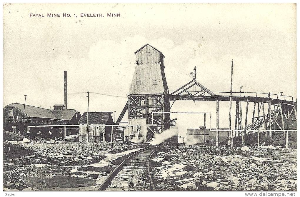 EVELETH - Minnesota - Saint Louis County - US - Fayal Mine N° 1 -  1911 - Autres & Non Classés