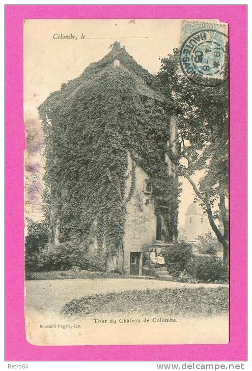 CPA  FRANCE  70  -  COLOMBE  -  Tour Du Château De Colombe  ( En 1905 ) - Sonstige & Ohne Zuordnung