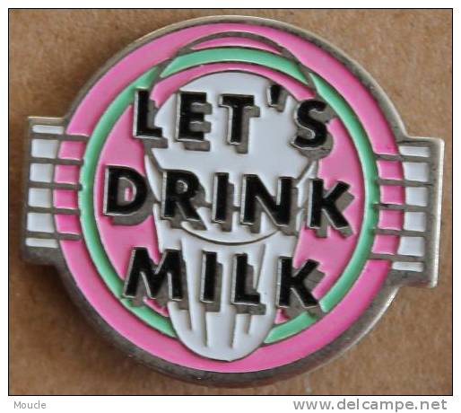 LET'S DRINK MILK - MILCH  LAIT - VERRE  -  3 - Getränke