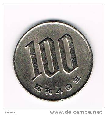 **  JAPAN  100 YEN 1974 ( 49 ) - Japon