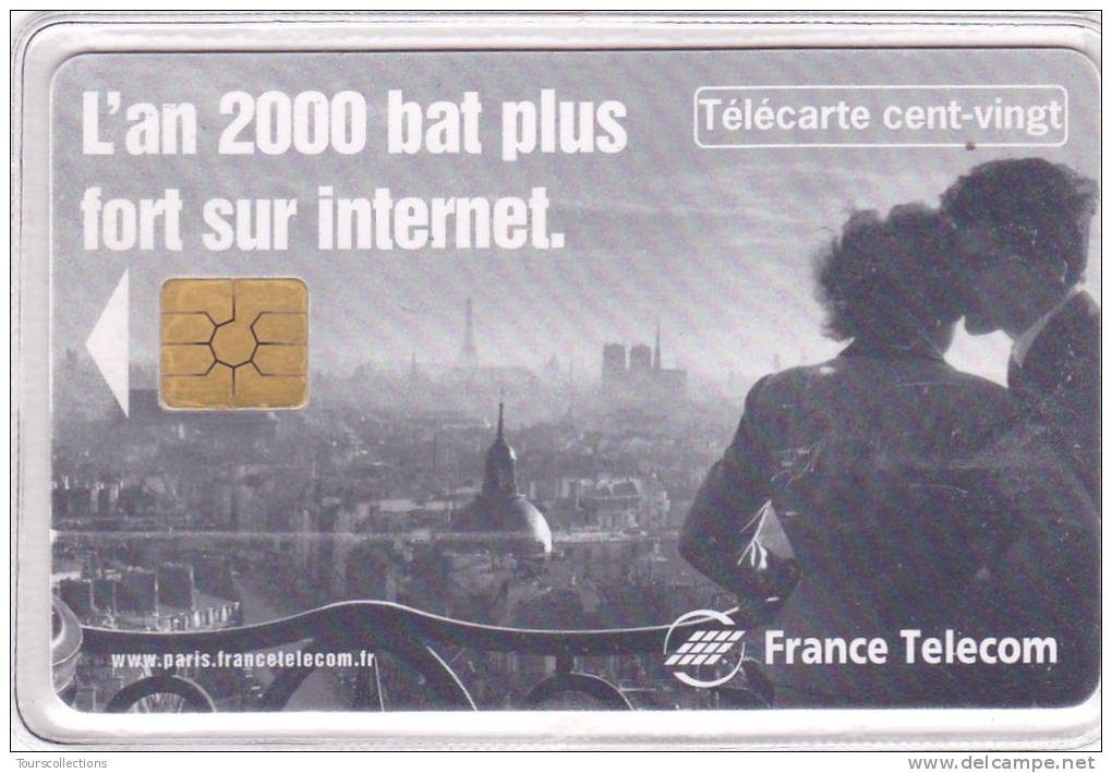 TELECARTE 120 U @ FRANCE TELECOM RASPAIL - L'an 2000 Sur Internet @  01/2000 - 1000 Ex - 120 Unità