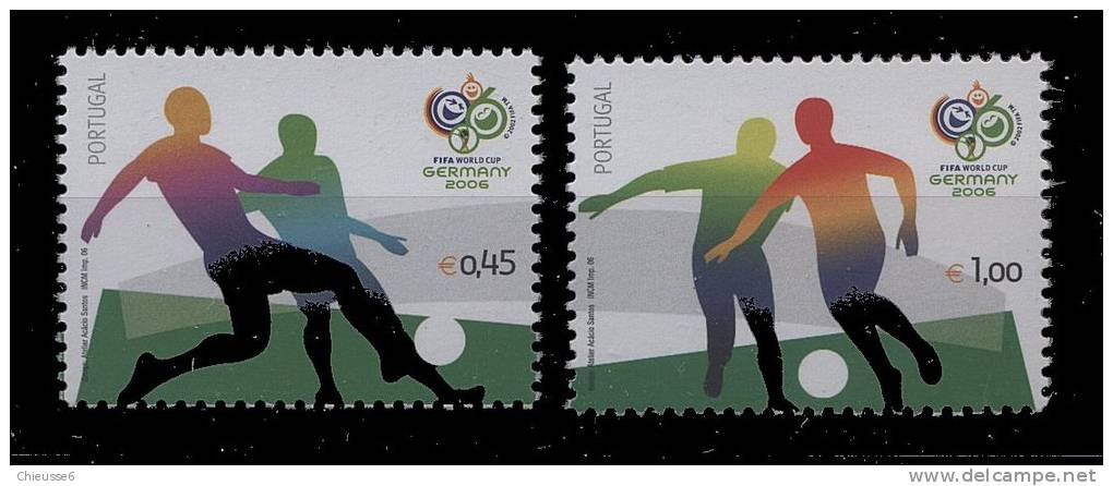 Portugal **  N° 3035/3036 - Coupe Du Monde De Foot En Allemagne - Nuevos