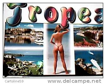 TROPEA VEDUTE ERAGAZZA BEL  SEDERE TANGA  V2009  DZ6880 - Vibo Valentia