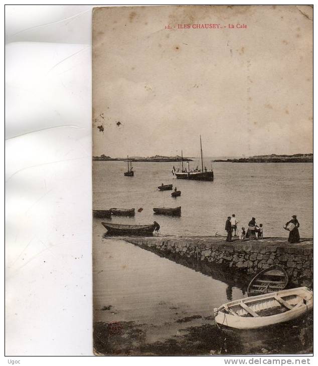 CPA - 50 - ILE CHAUSEY - La Cale  - 873 - Granville