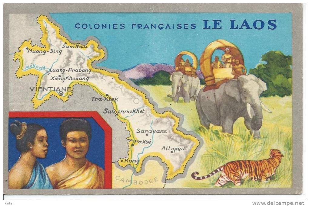 LE LAOS - Colonies Françaises - Laos