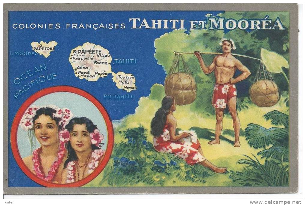 TAHITI Et MOOREA - Colonies Françaises - Tahiti