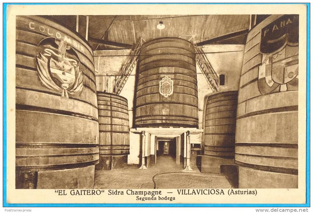 Spain.Villaviciosa.Asturias.Manufacture Of Sider.Second Winery. - Industrial