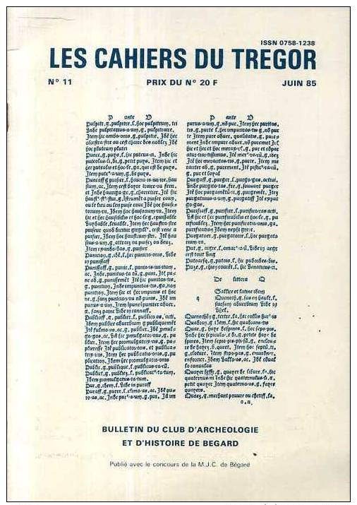 Les Cahiers Du Tregor N° 11 Juin 1985 Histoire De Penvenan ( Dernier Article ) - Bretagne