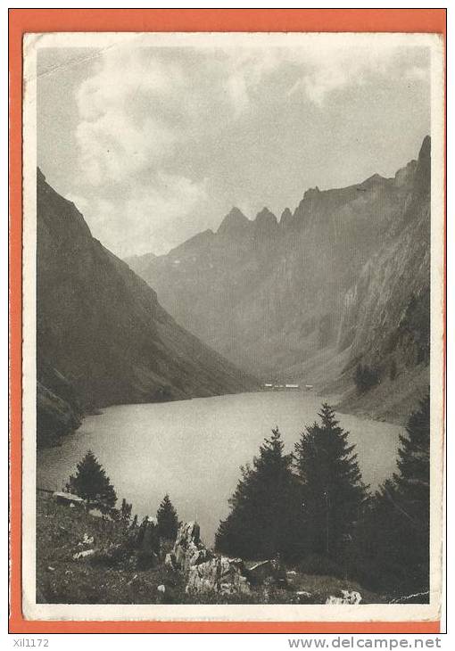 Q0837 Fählensee Mit Altmann, Kanton Appenzell Innerrhoden. Circulé En 1940. Pli Angle Sup. Gauche. - Appenzell