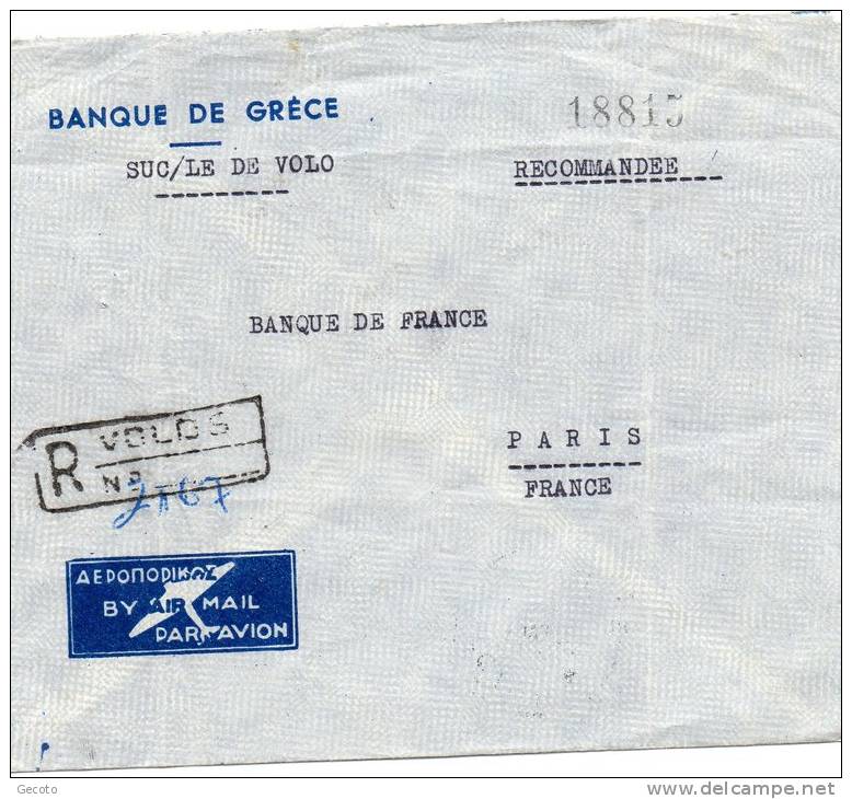 Enveloppe 1957 - Cartas & Documentos