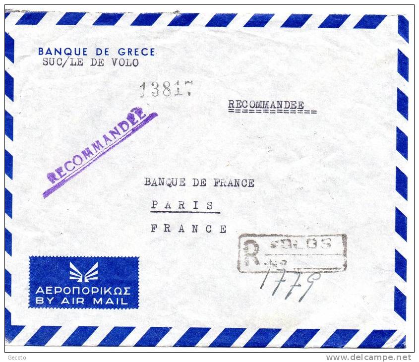 Enveloppe 1956 - Lettres & Documents
