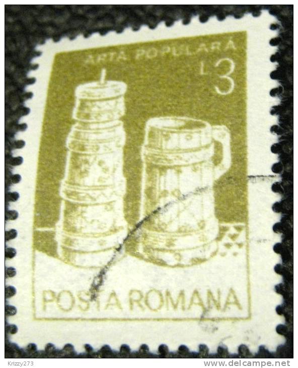 Romania 1982 Popular Art And Crafts 3l - Used - Gebraucht