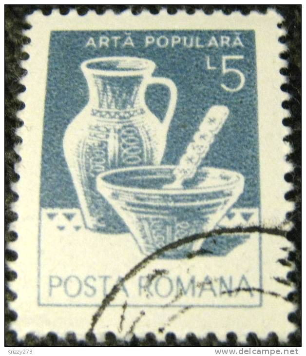Romania 1982 Popular Art And Crafts 5l - Used - Gebraucht